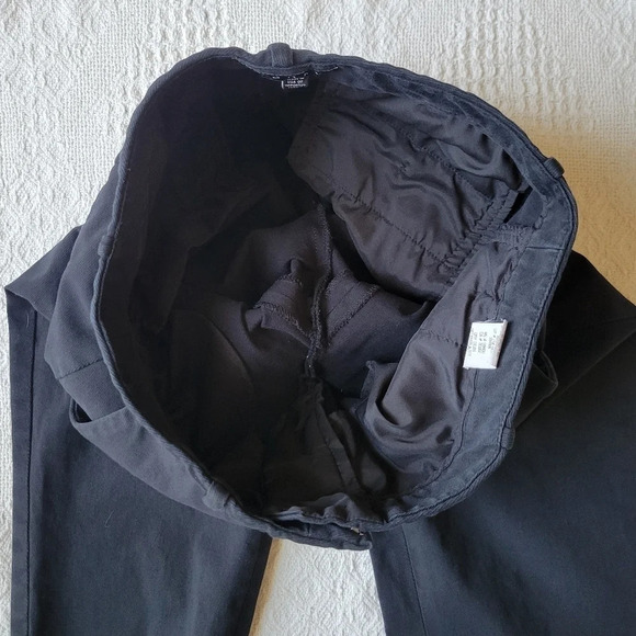 Theory Straight Leg Cotton Blend Business Trouser Pant - Picture 5 of 12